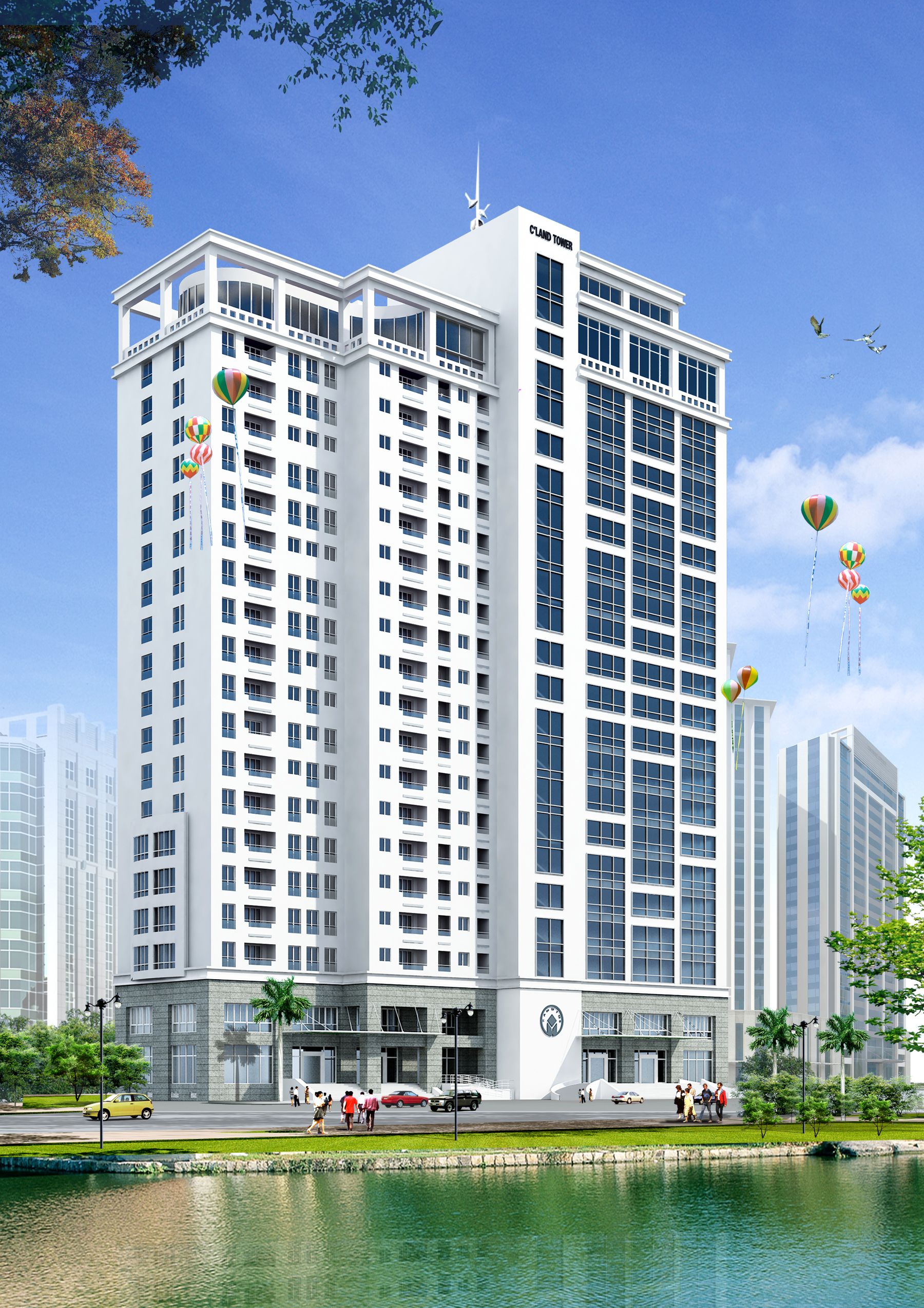 Dự án Tổ hợp văn phòng và nhà ở cao tầng - C'land Tower